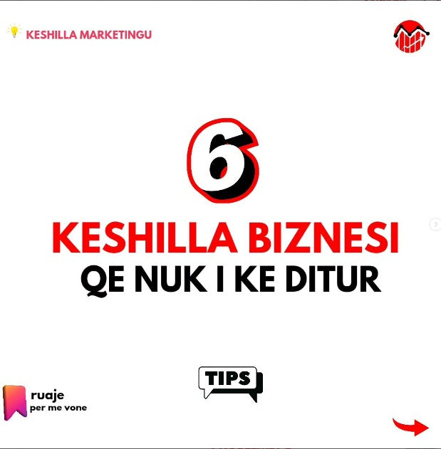 6 KESHILLA BINESI QE NUK I KE DITUR