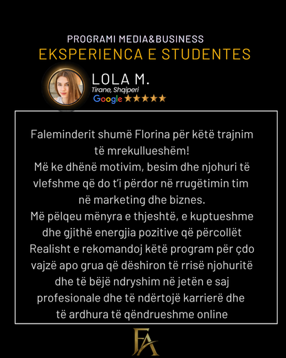PROGRAM PROFESIONAL REKLAMIMI