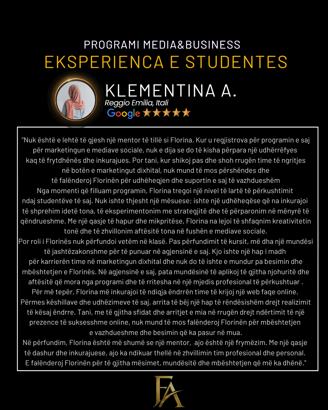 PROGRAMI MEDIA & BUSINESS