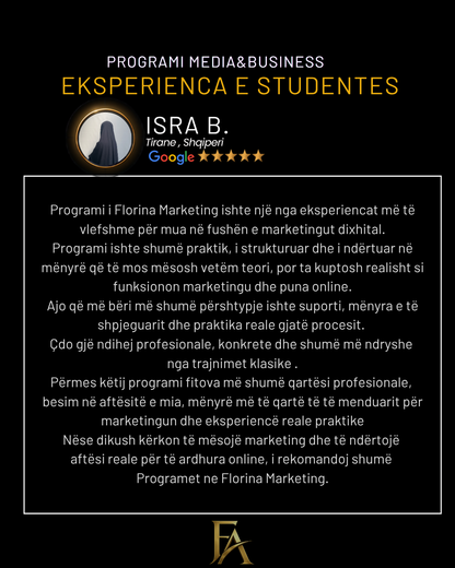 PROGRAM PROFESIONAL REKLAMIMI
