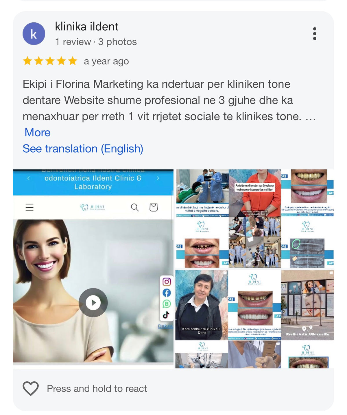Digital presence