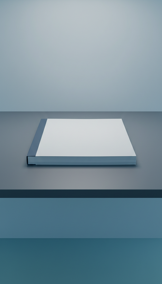 Stack Of Linen Presentation Documents