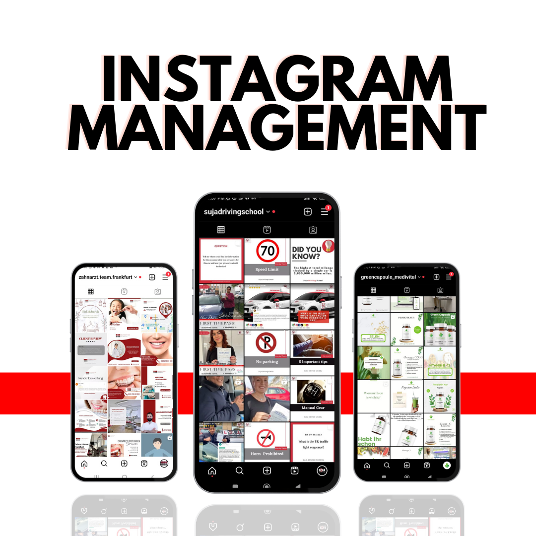 Menaxhimi i plotë i Instagramit - Paketa InstaGrowth