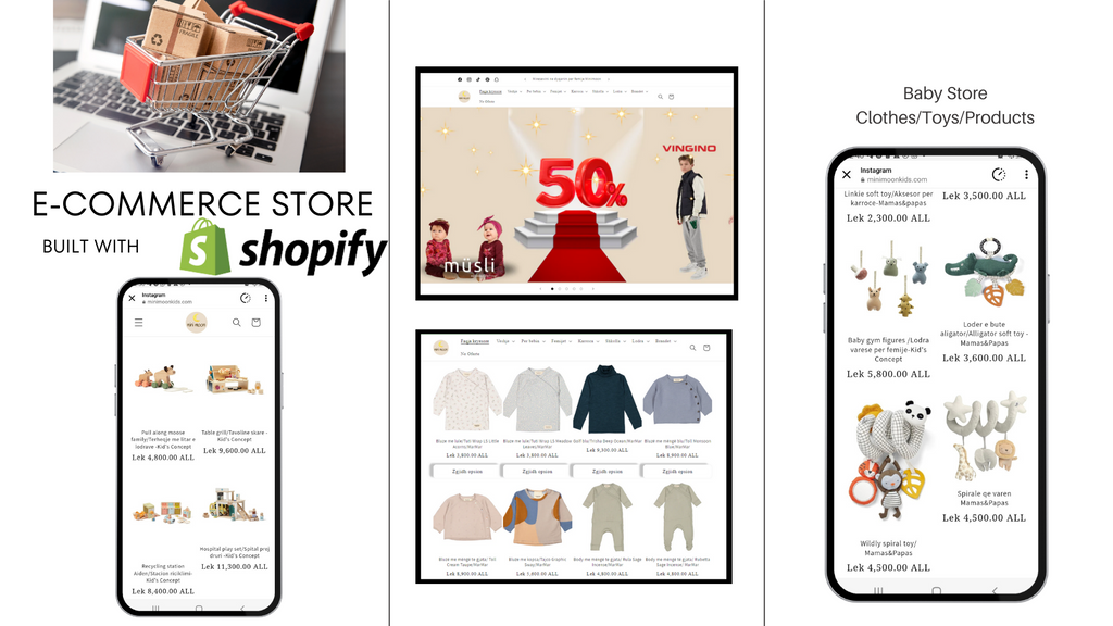 Website/E-commerce Development